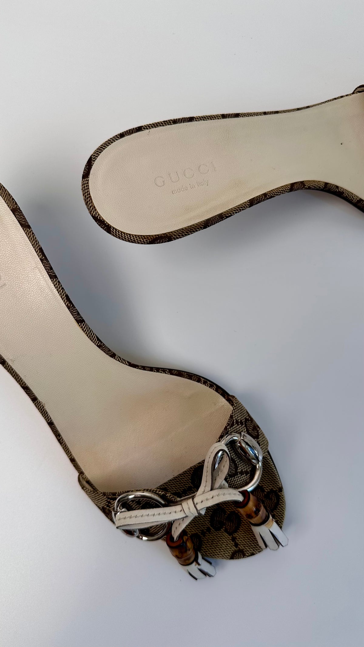 Gucci Bamboo Mules