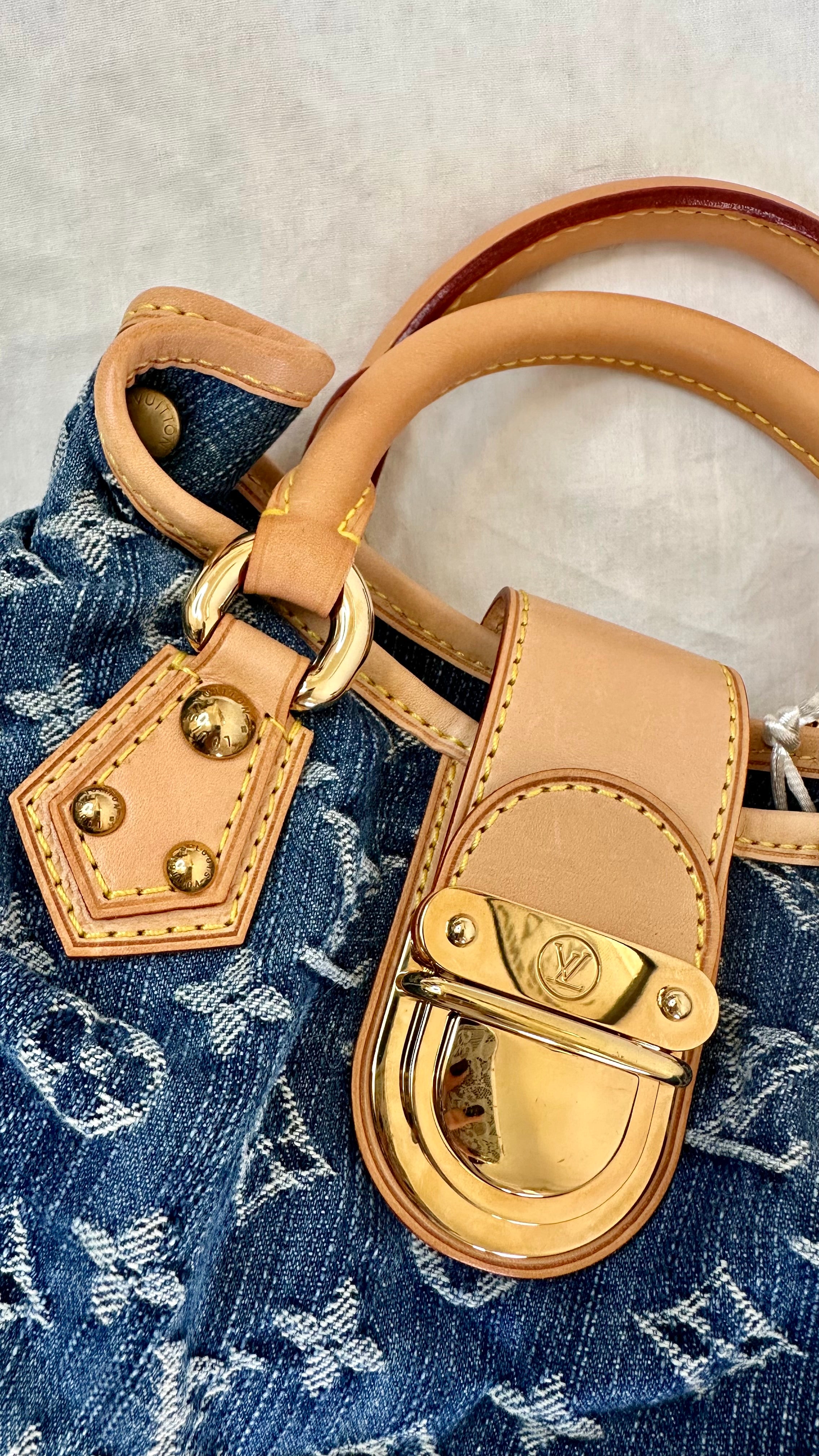 Louis Vuitton Pleaty Denim