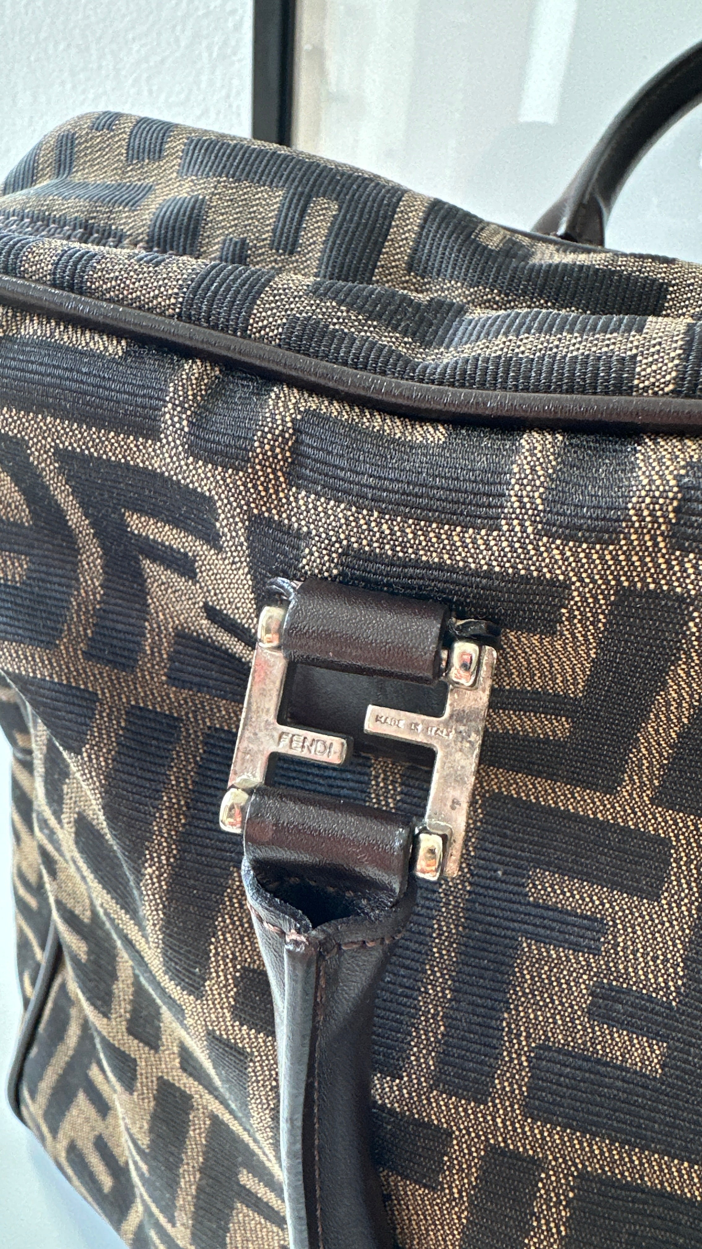 Fendi – Valigetta Zucca Canvas, ca. 1998–1999