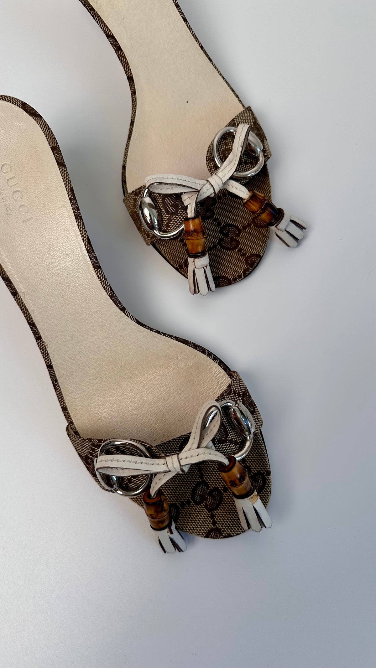 Gucci Bamboo Mules