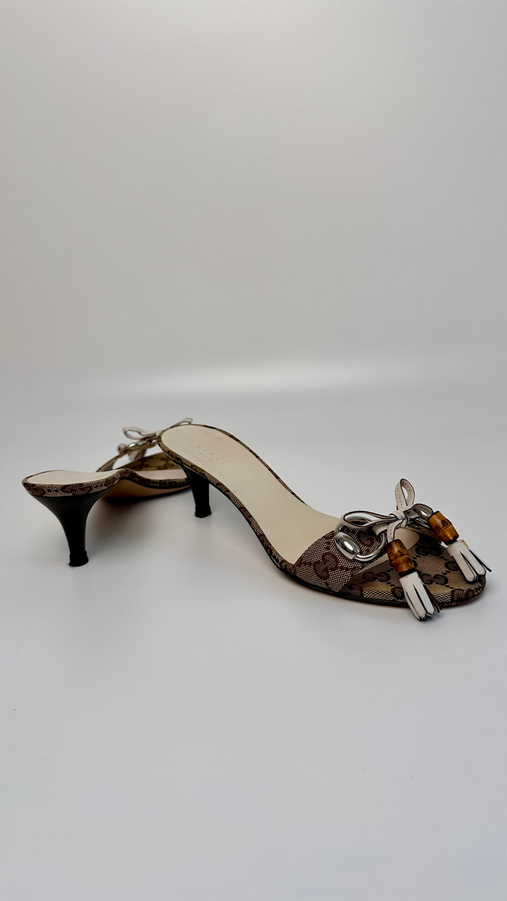 Gucci Bamboo Mules